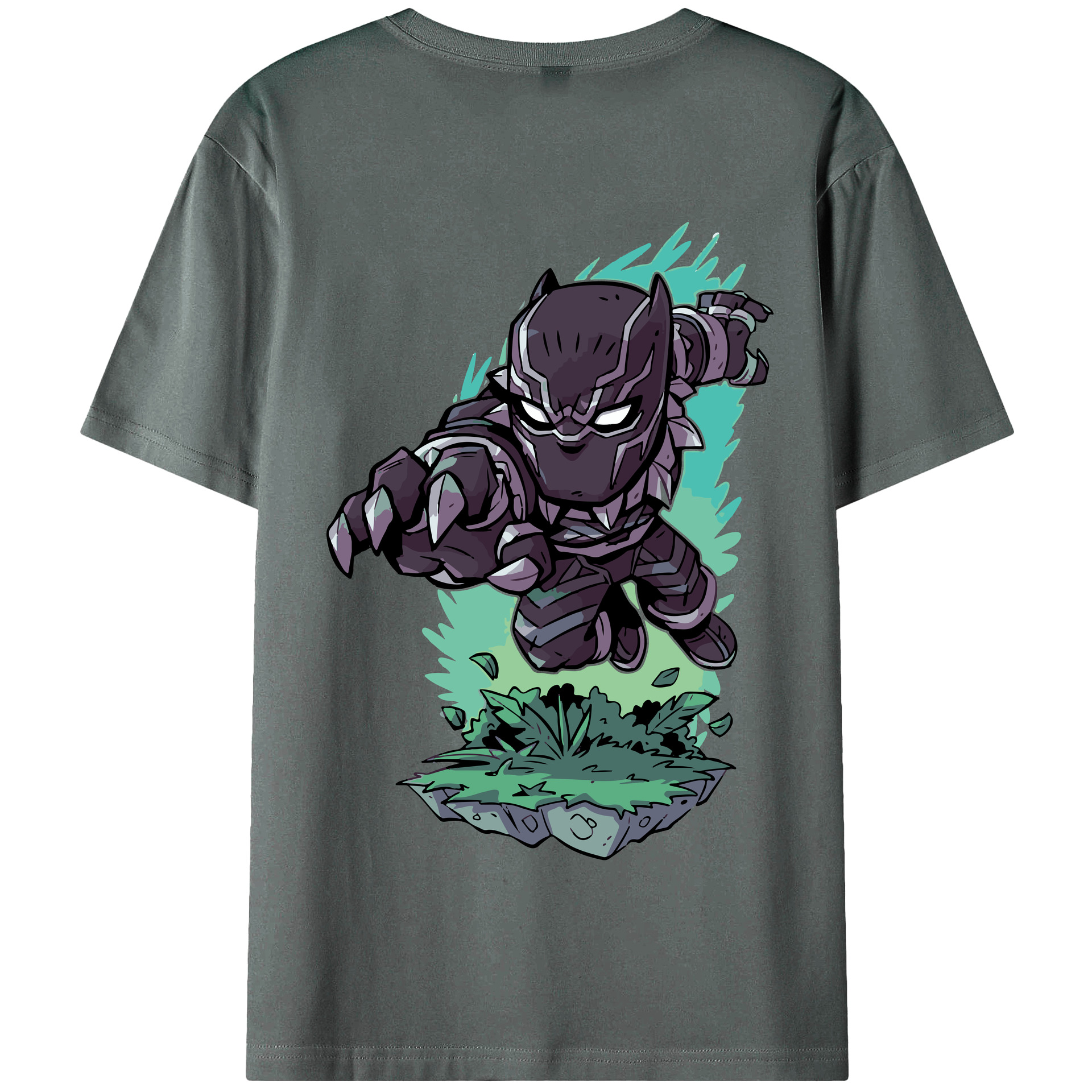 （画像用） アベンジャーズ The Avengers 綿100％半袖Tシャツ（背面プリント）